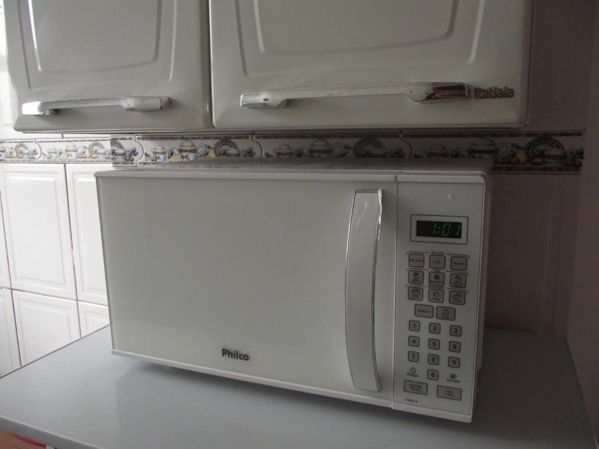 Apartamento Temporada São Vicente Esterno foto
