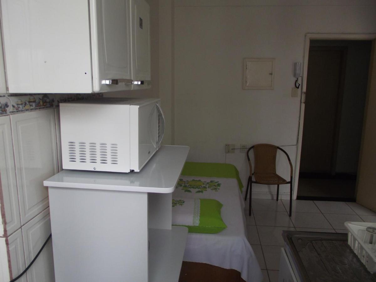 Apartamento Temporada São Vicente Esterno foto