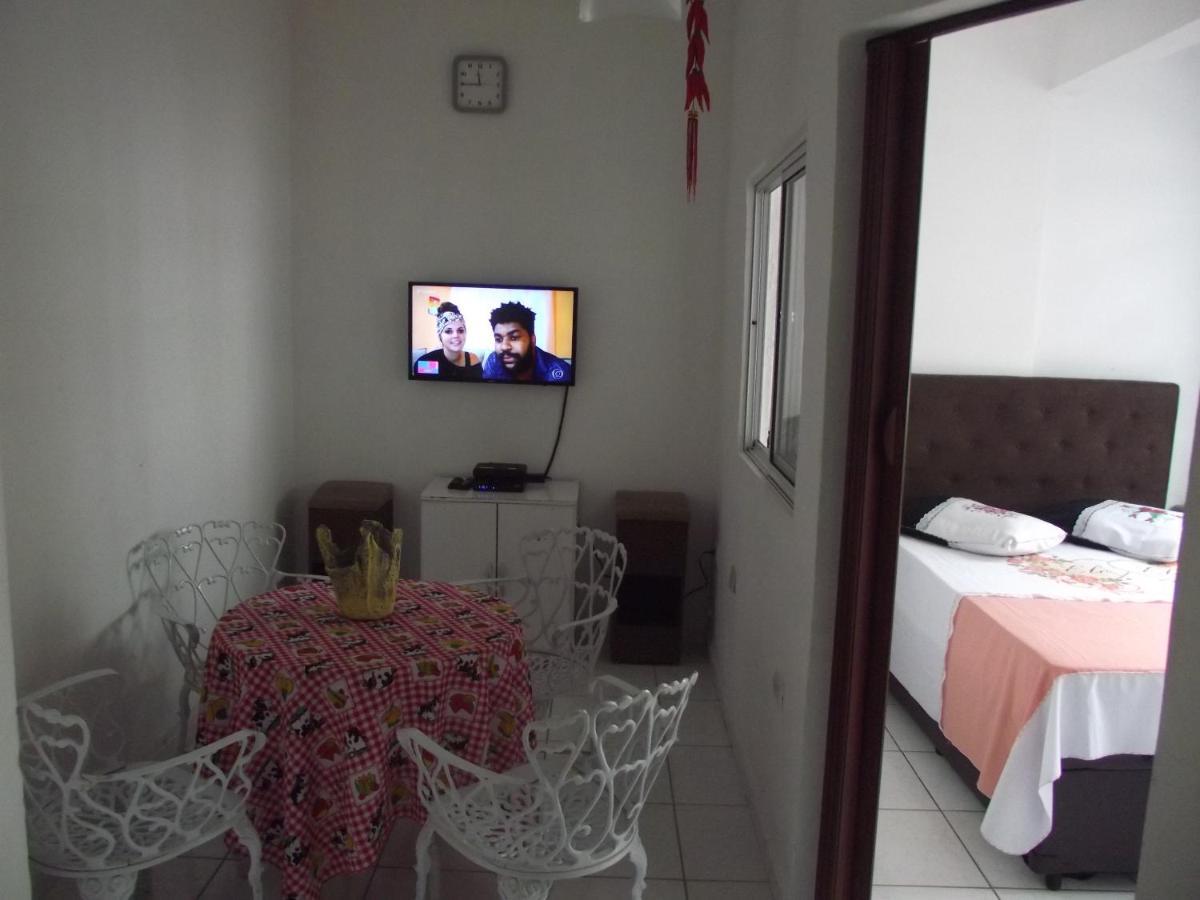 Apartamento Temporada São Vicente Esterno foto