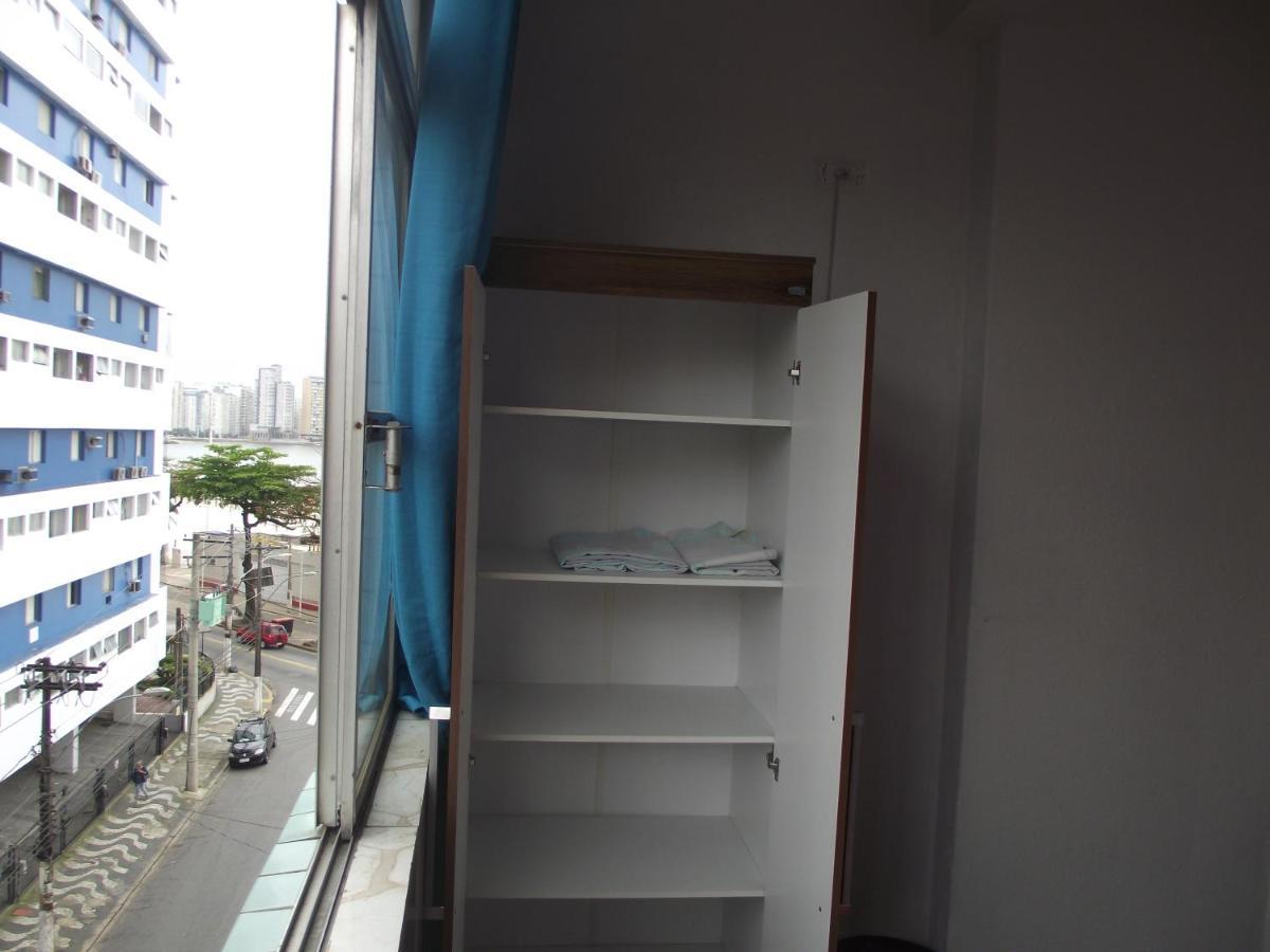 Apartamento Temporada São Vicente Esterno foto