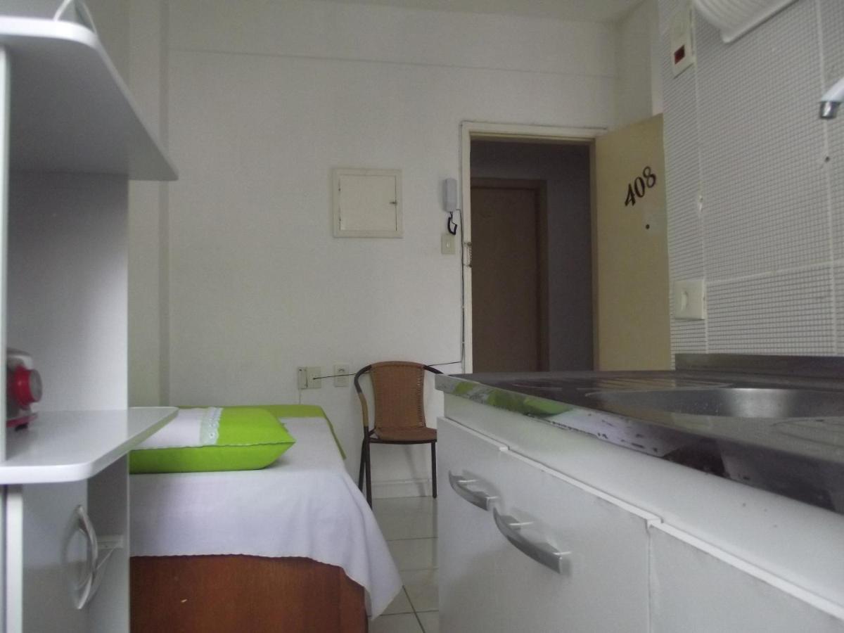 Apartamento Temporada São Vicente Esterno foto