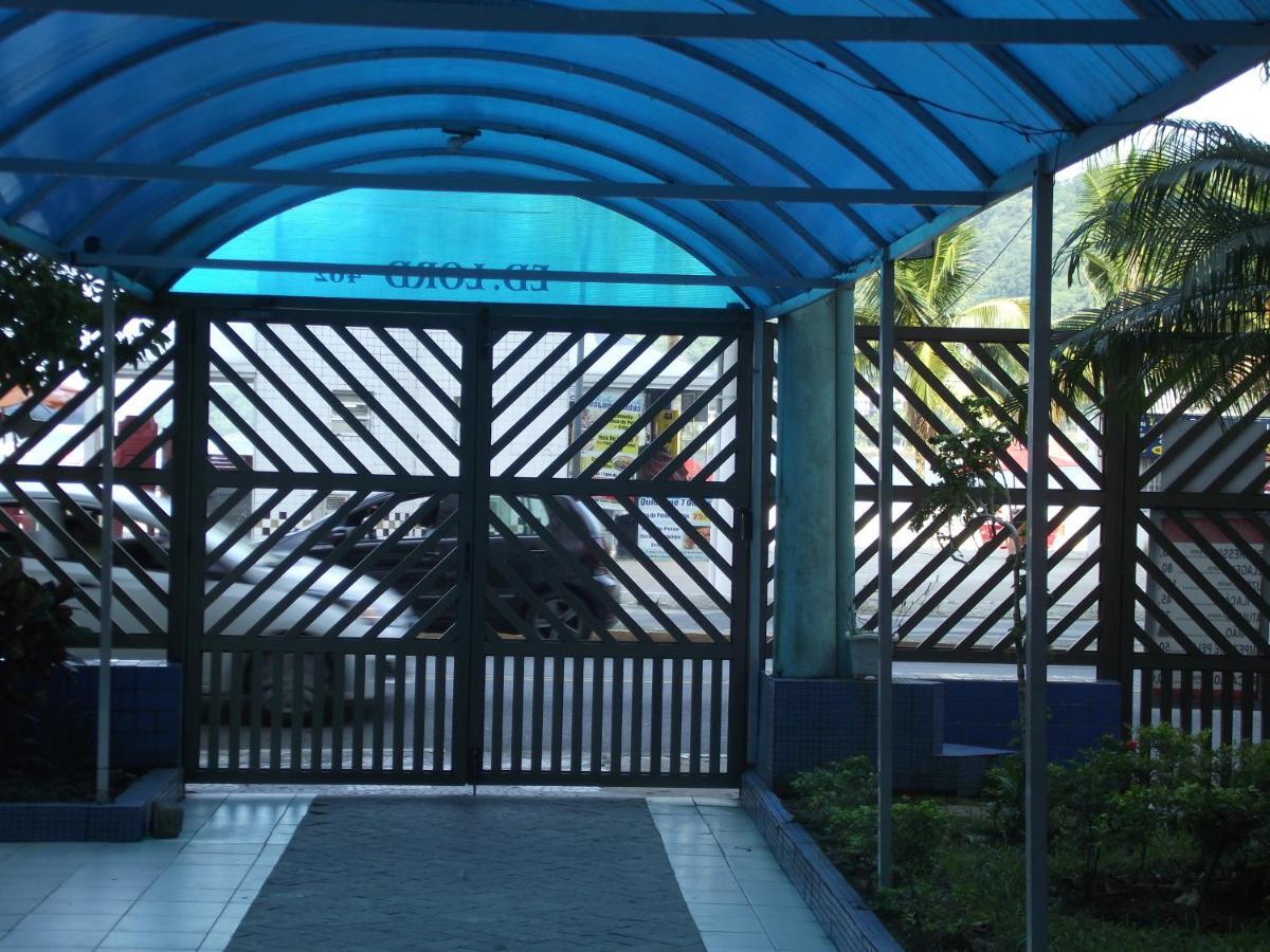 Apartamento Temporada São Vicente Esterno foto